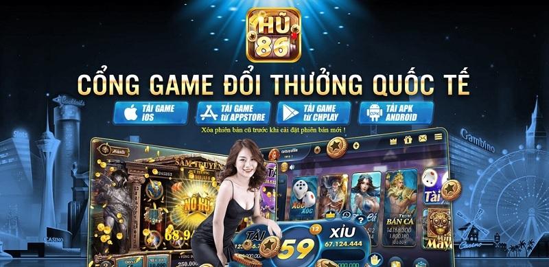 Hu86Club - Chơi game đỉnh cao tiêu khiển bất cùng tận cổng game bài gây sốt trên thị trường Hu86 Club