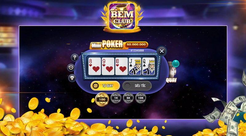 BEM - Cổng game giải trí xanh chín đẳng cấp cho tân thủ