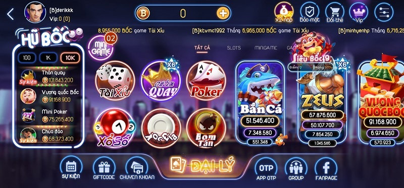 Tải Bốc Club – Sân chơi đổi thưởng hoành tráng tại châu Á