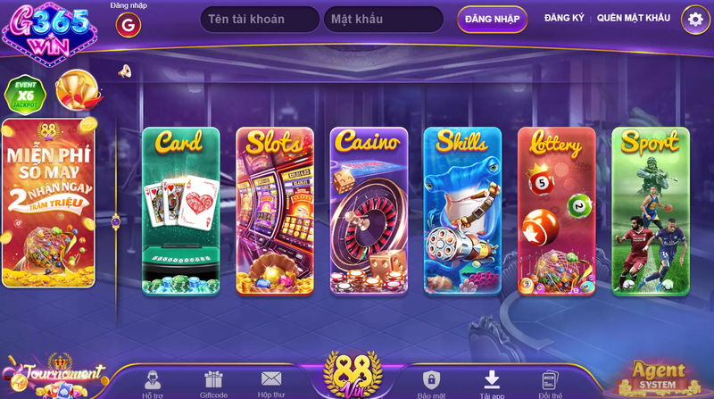 G365 Win - Cổng game chuyên nghiệp hàng đầu thế giới