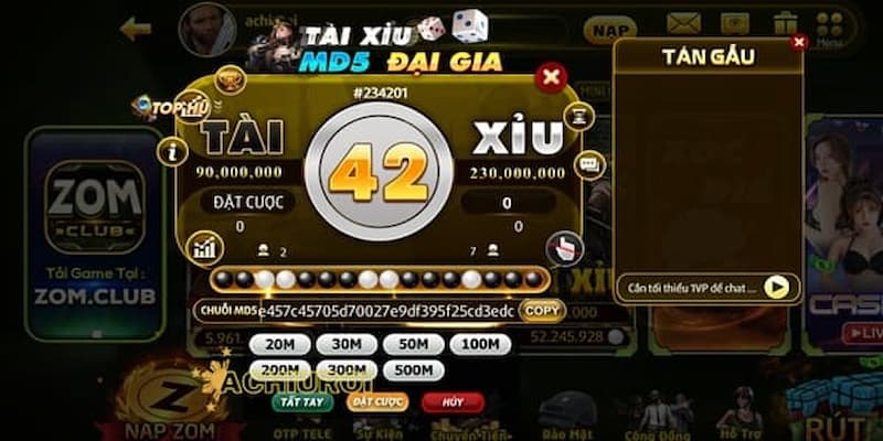 Chơi game tại zom club
