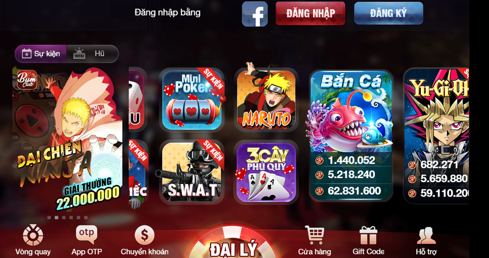 Game cá cược bumvip